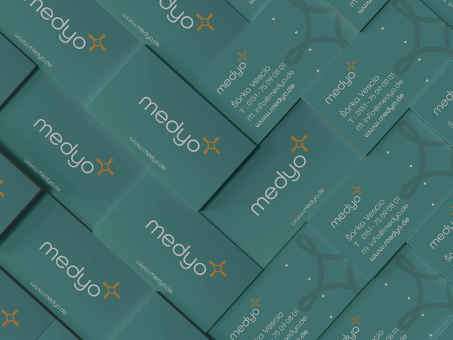 medyo Visitenkarten Mockup